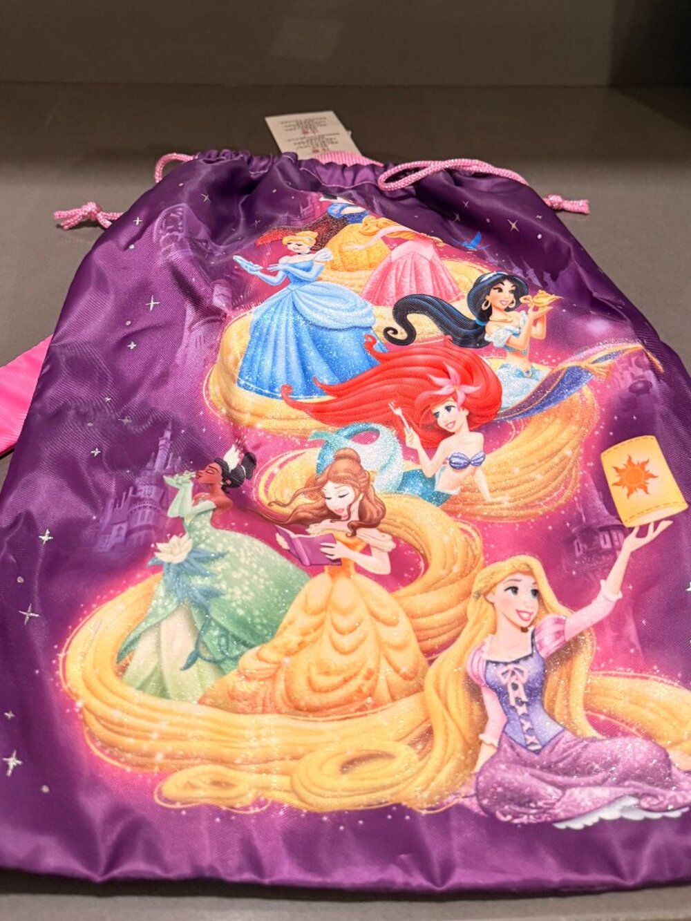Disney Princess Drawstring Tote Backpack